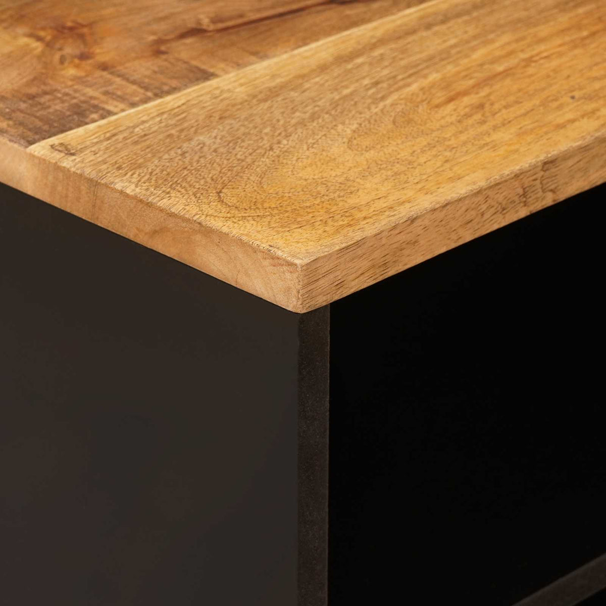 TV-skab Brun 80 x 33 x 46 cm Massivt mangotræ