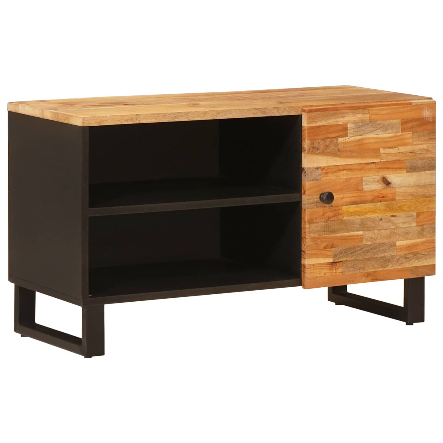 TV-skab Brun 80 x 33 x 46 cm Massivt mangotræ