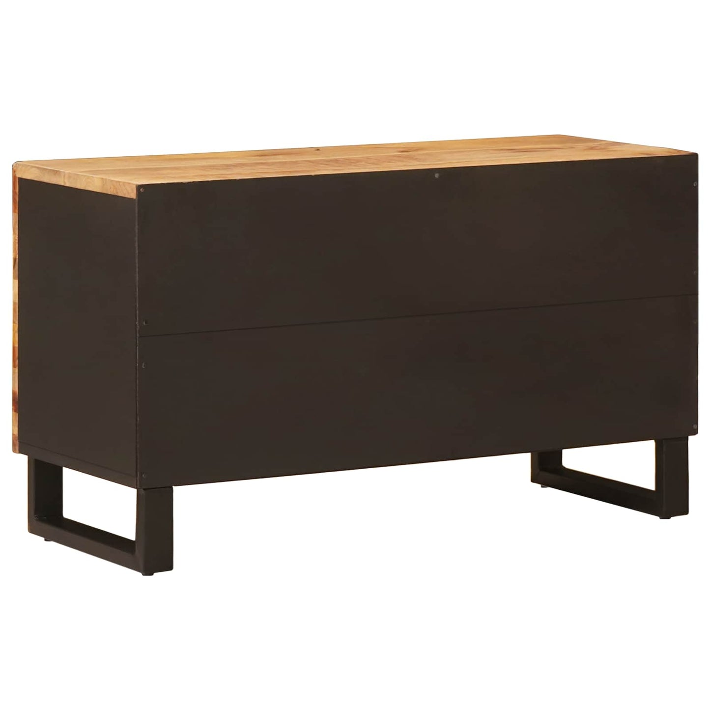 TV-skab Brun 80 x 33 x 46 cm Massivt mangotræ