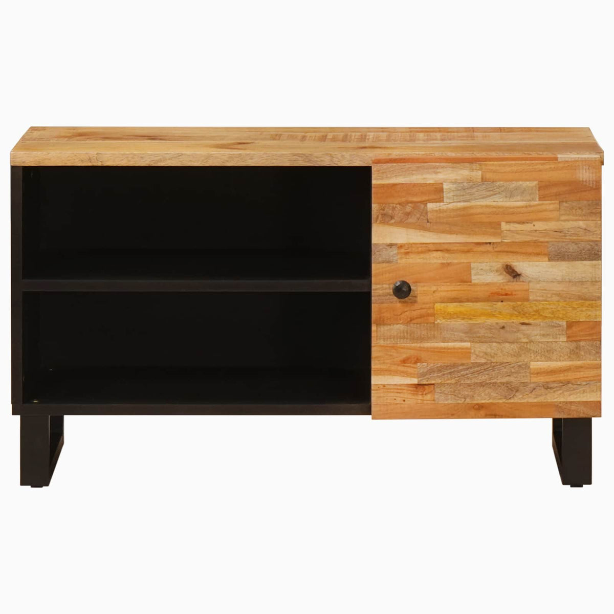 TV-skab Brun 80 x 33 x 46 cm Massivt mangotræ