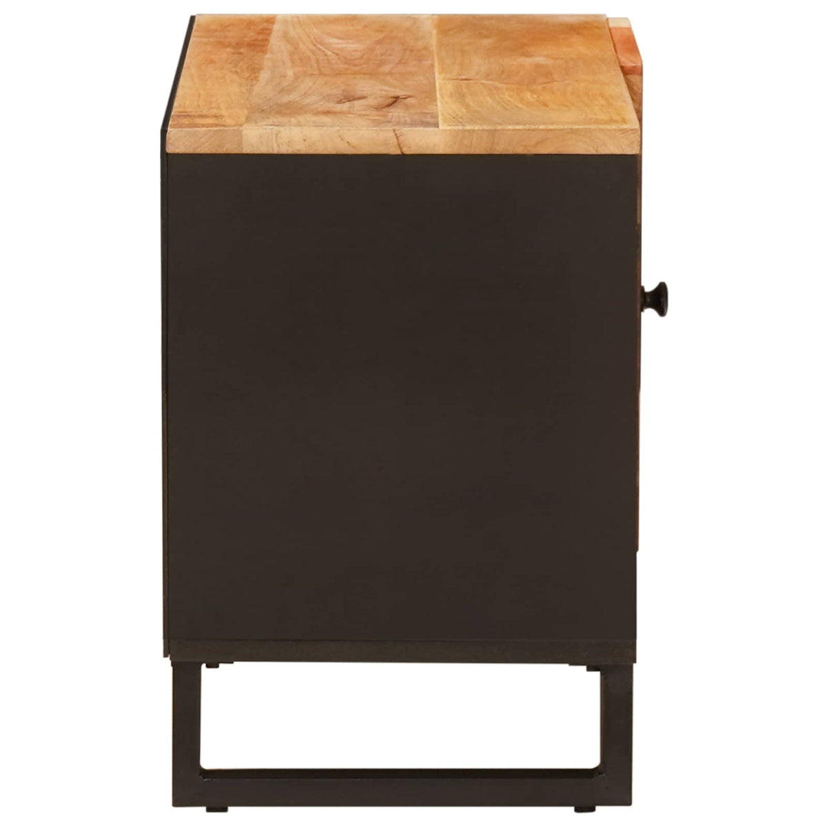 TV-skab Brun 80 x 33 x 46 cm Massivt mangotræ