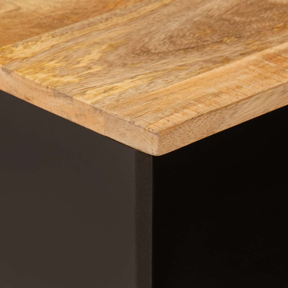 TV-skab Brun 100 x 33 x 46 cm Massivt mangotræ
