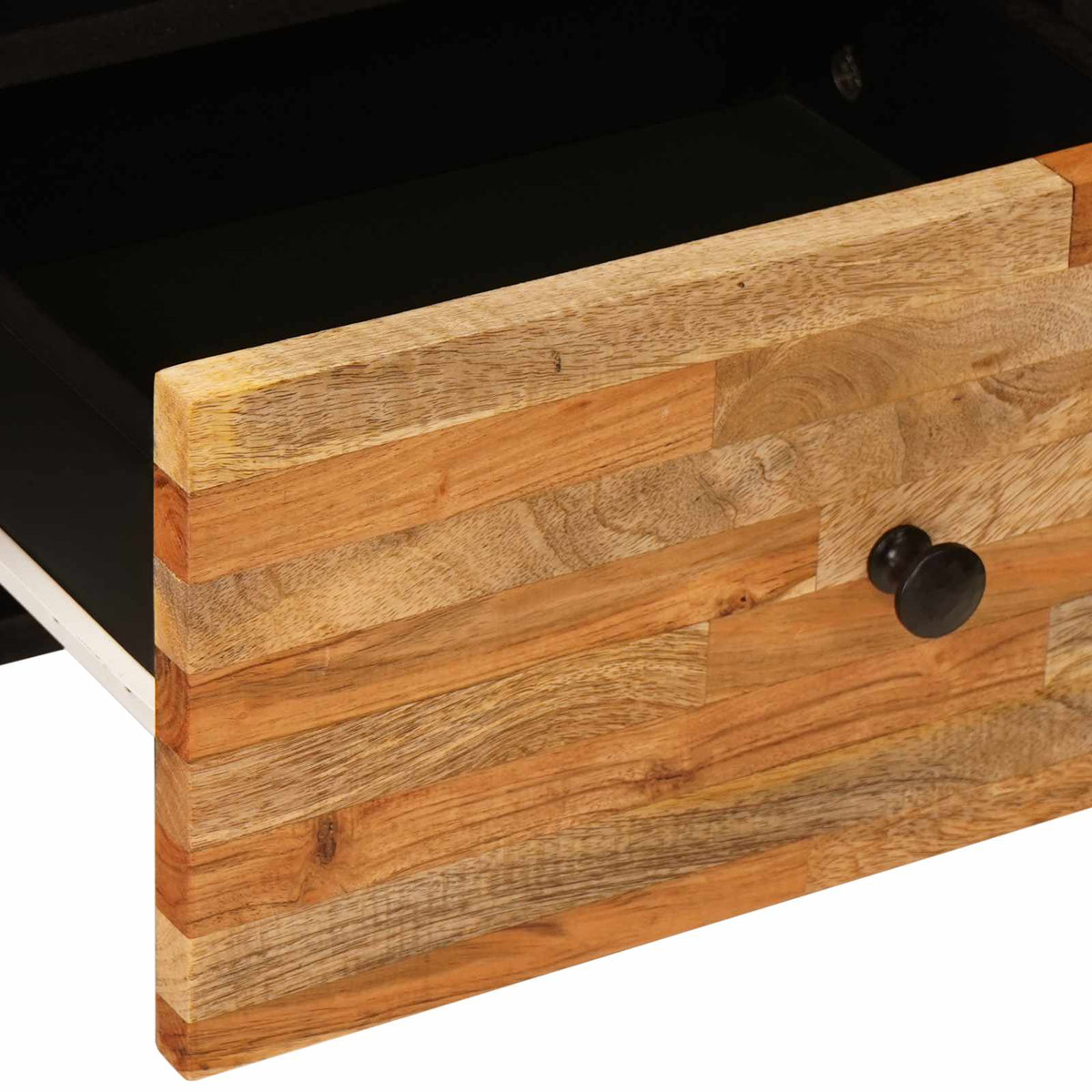 TV-skab Brun 100 x 33 x 46 cm Massivt mangotræ