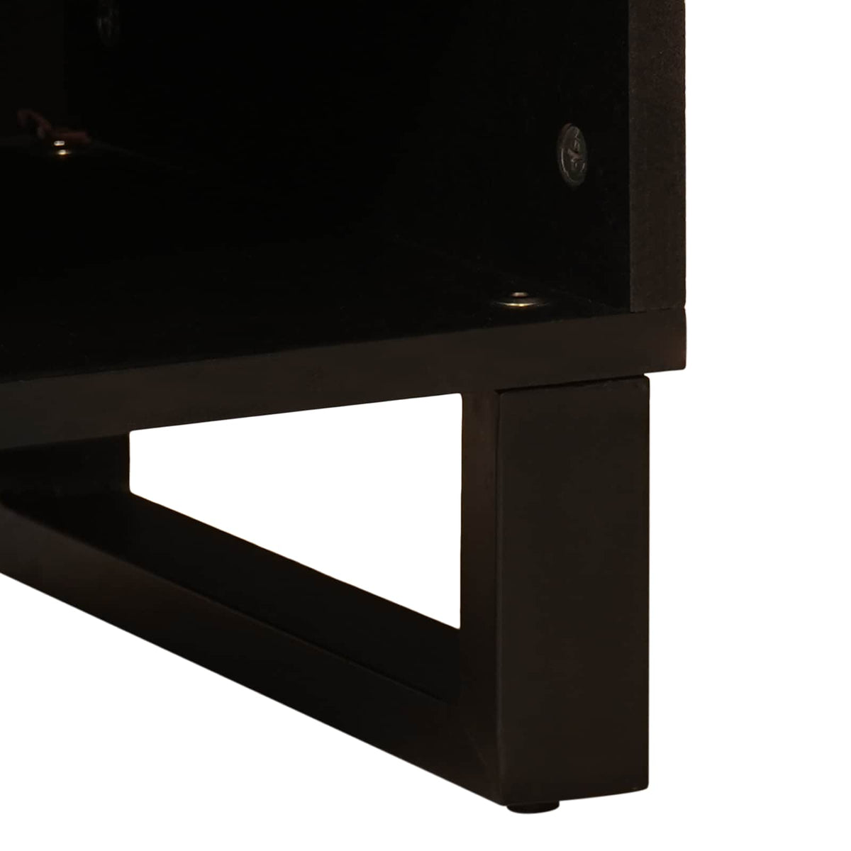 TV-skab Brun 100 x 33 x 46 cm Massivt mangotræ