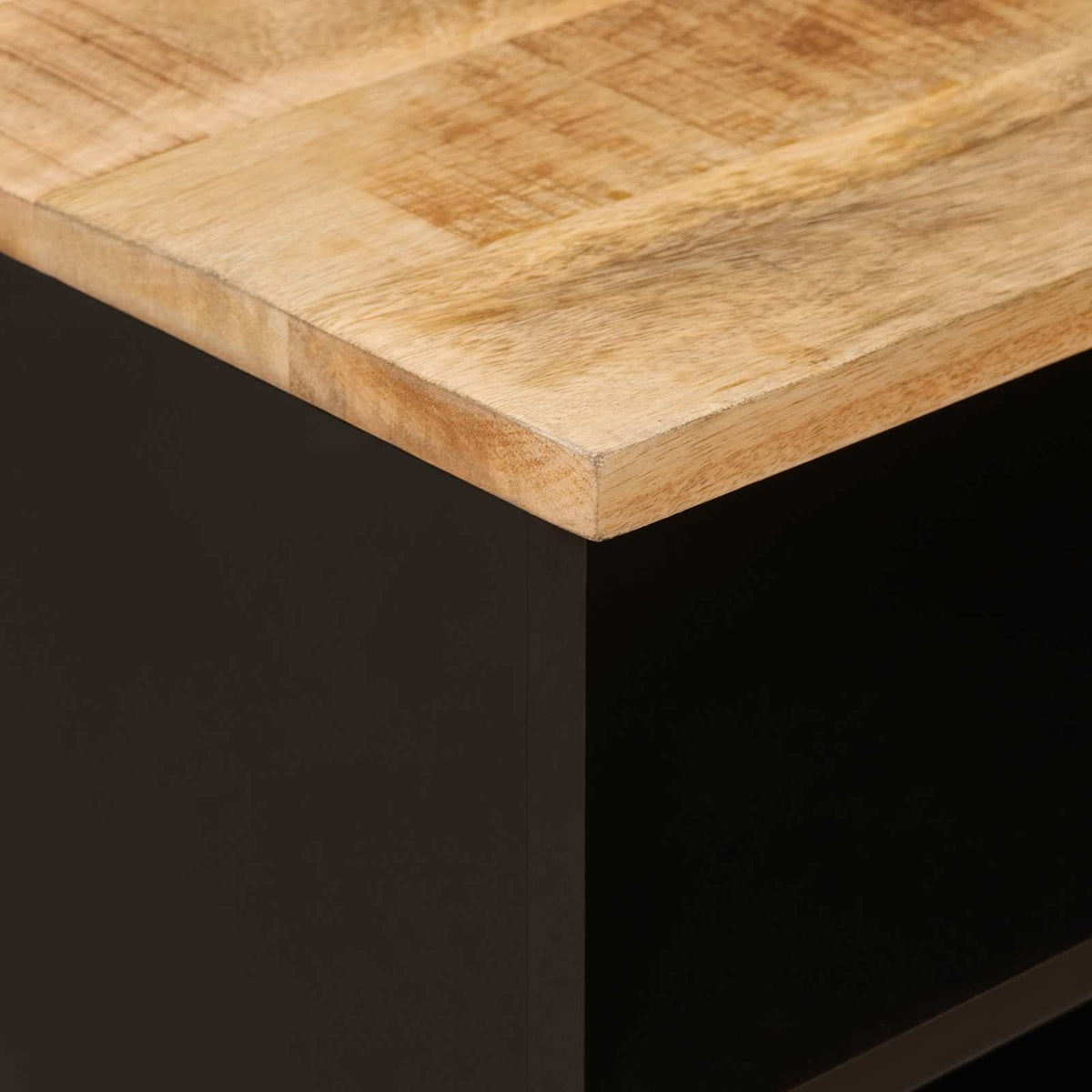 TV-skab Brun 80 x 33 x 46 cm Massivt mangotræ