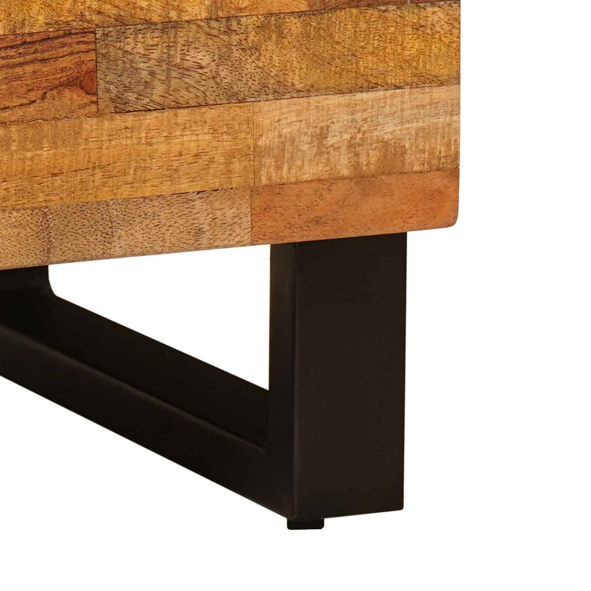 TV-skab Brun 80 x 33 x 46 cm Massivt mangotræ