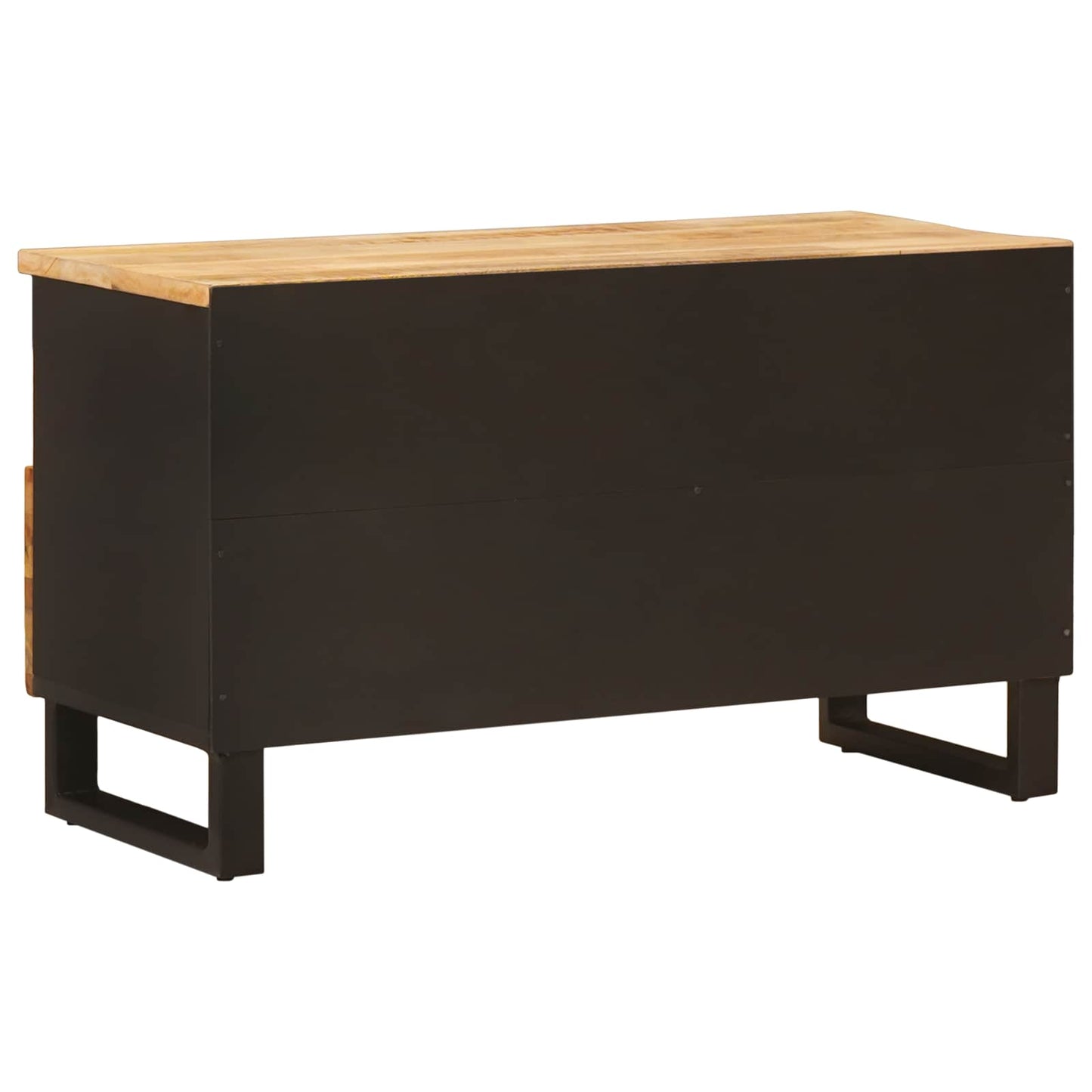 TV-skab Brun 80 x 33 x 46 cm Massivt mangotræ