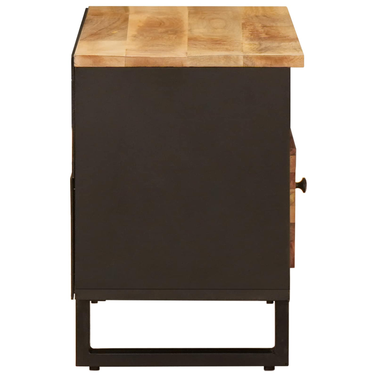 TV-skab Brun 80 x 33 x 46 cm Massivt mangotræ