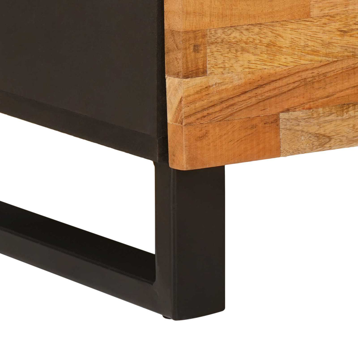 TV-skab med hylde Corona Brun 100 x 33 x 46 cm Massivt mangotræ