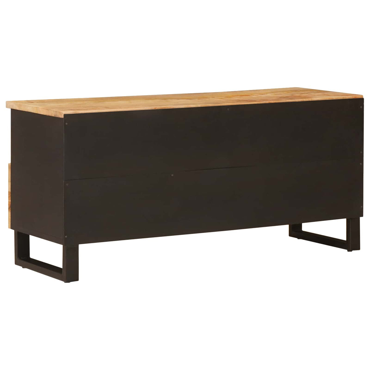 TV-skab med hylde Corona Brun 100 x 33 x 46 cm Massivt mangotræ