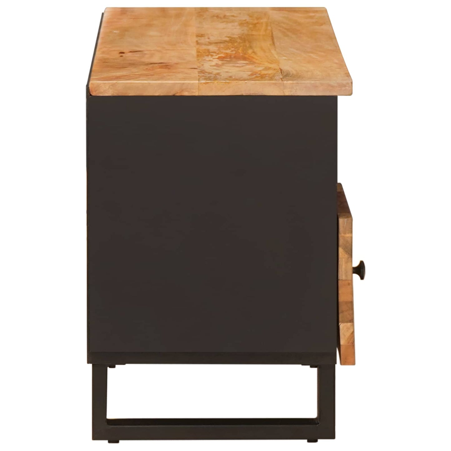 TV-skab med hylde Corona Brun 100 x 33 x 46 cm Massivt mangotræ