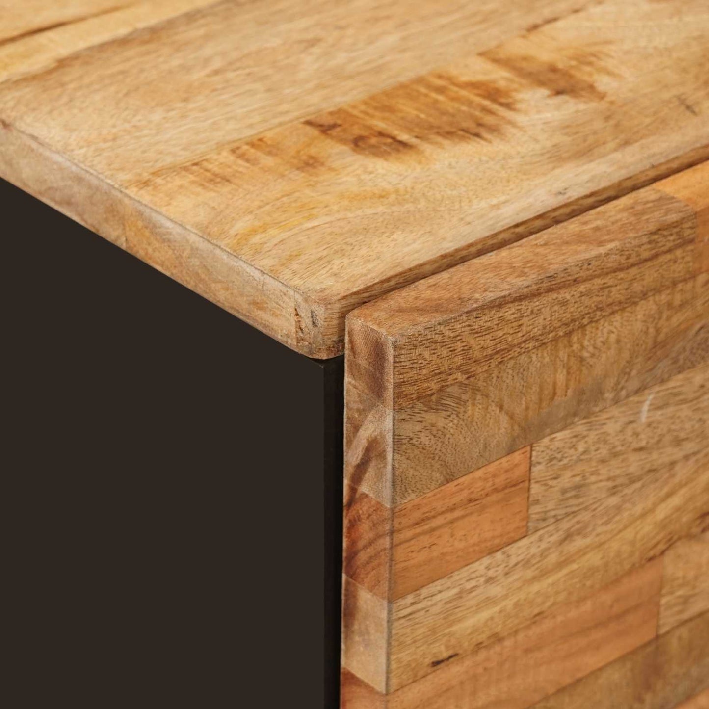 Badeværelsesskab Naturfarvet 38 x 33 x 58 cm Massivt mangotræ