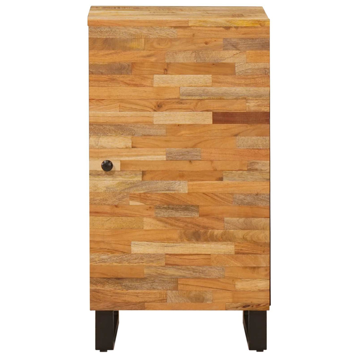 Sideskab med opbevaring Brun 40 x 33 x 75 cm Massivt mangotræ