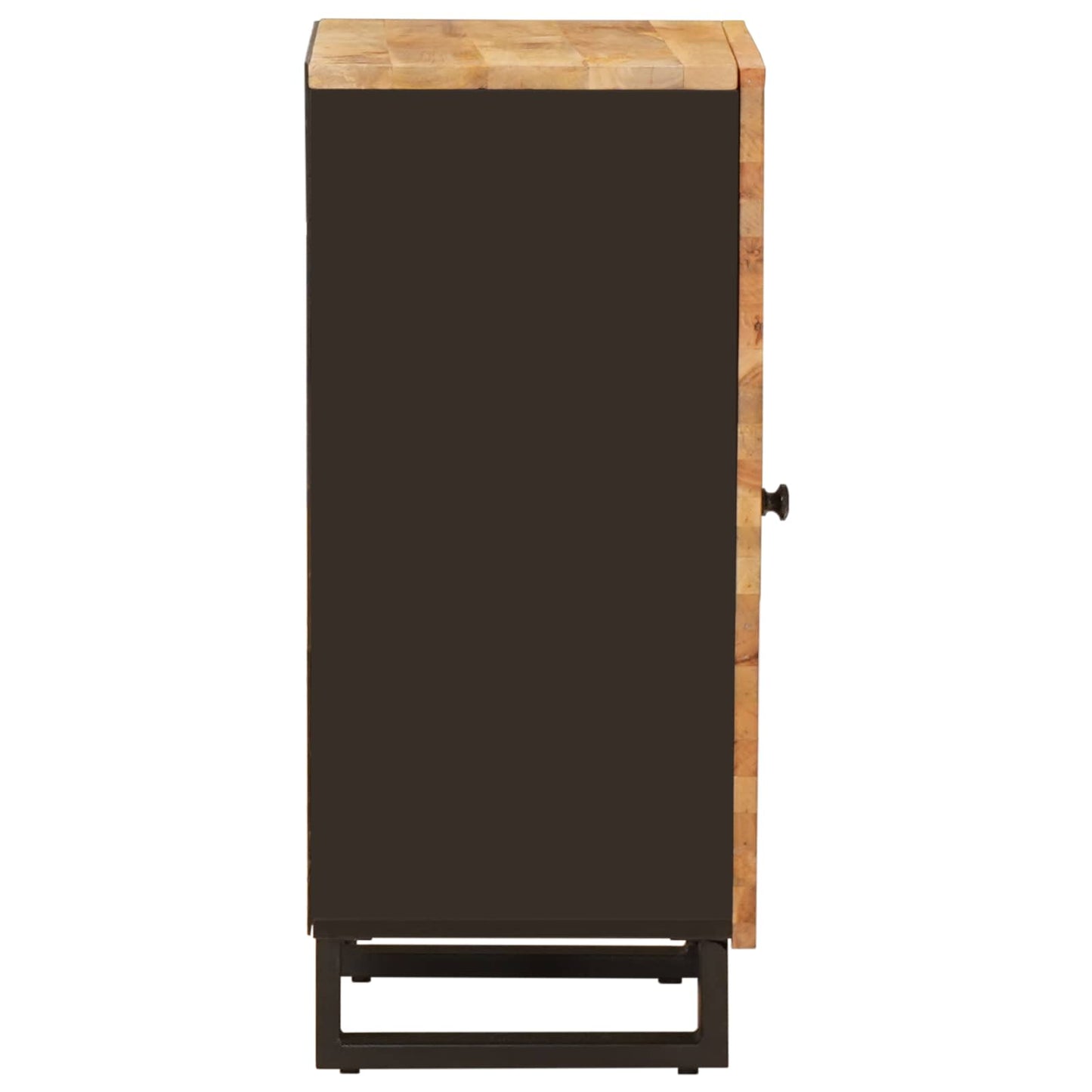 Sideskab med opbevaring Brun 40 x 33 x 75 cm Massivt mangotræ
