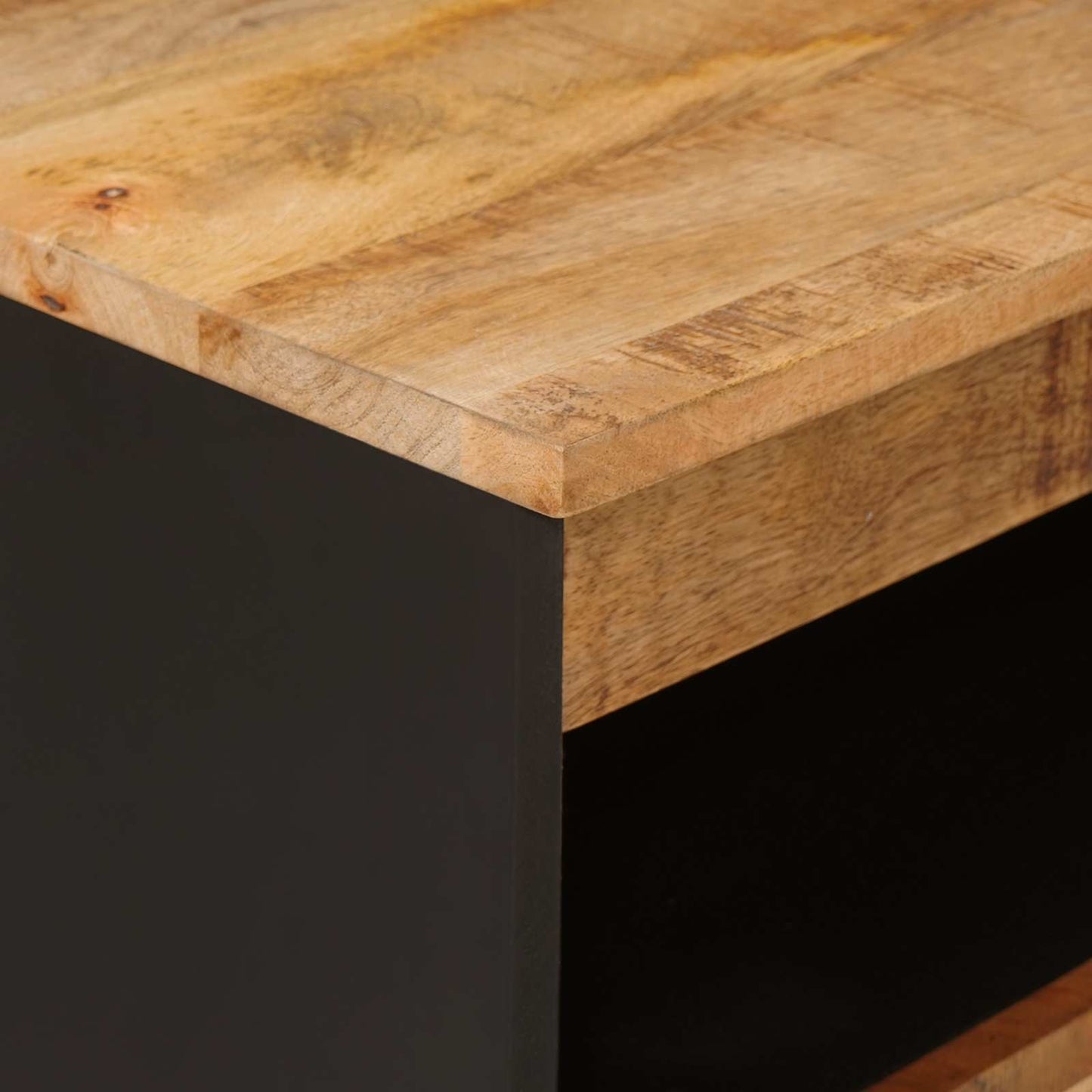 Sideskab Brun 60 x 33 x 75 cm Massivt mangotræ