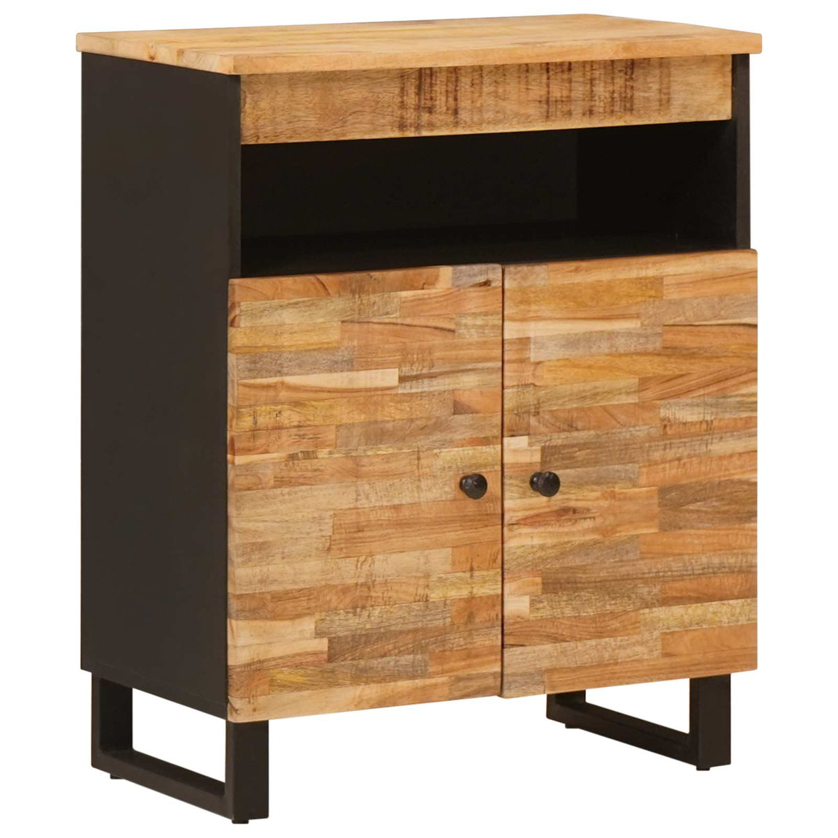 Sideskab Brun 60 x 33 x 75 cm Massivt mangotræ