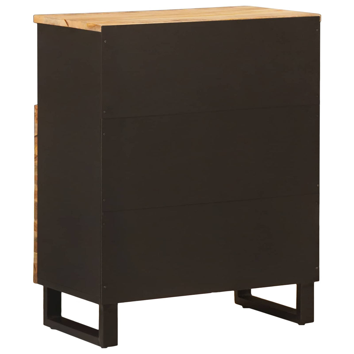 Sideskab Brun 60 x 33 x 75 cm Massivt mangotræ