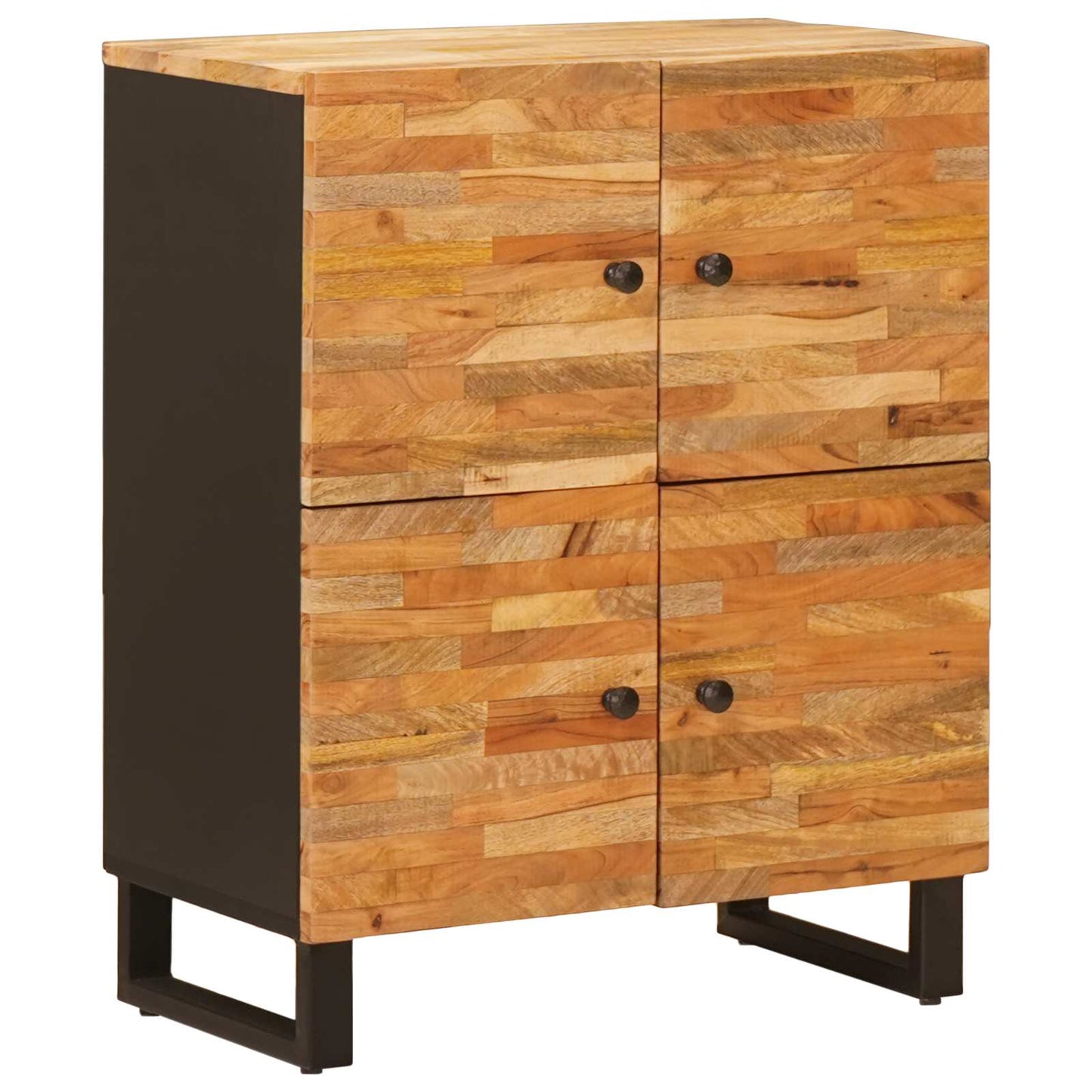Sideskab Brun 60 x 33 x 75 cm Massivt mangotræ