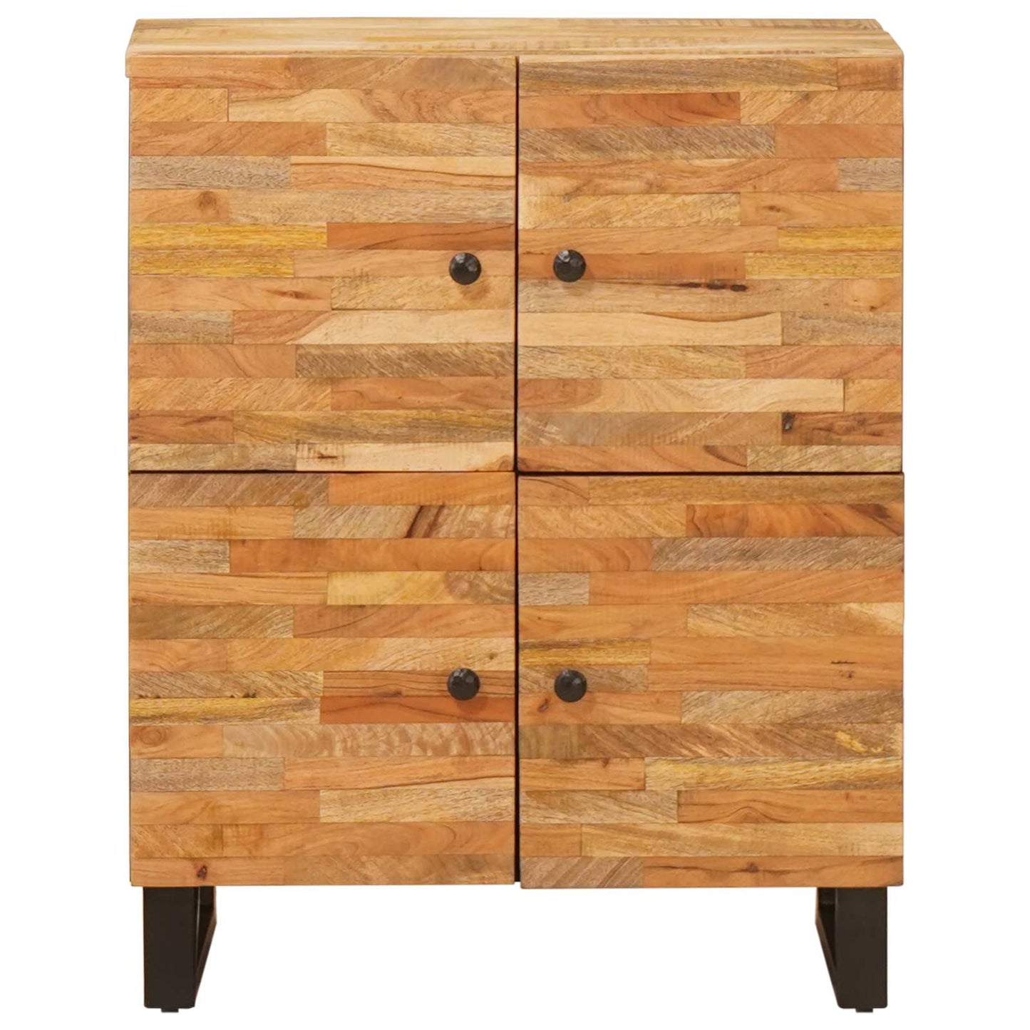 Sideskab Brun 60 x 33 x 75 cm Massivt mangotræ