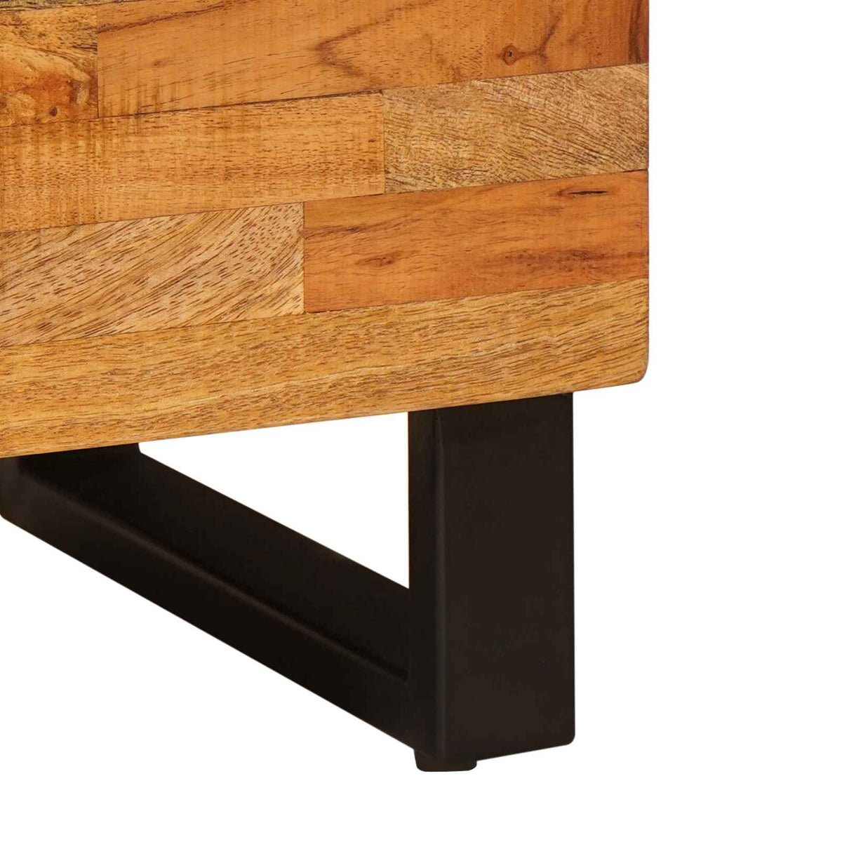 Sideskab Brun 80 x 33 x 75 cm Massivt mangotræ