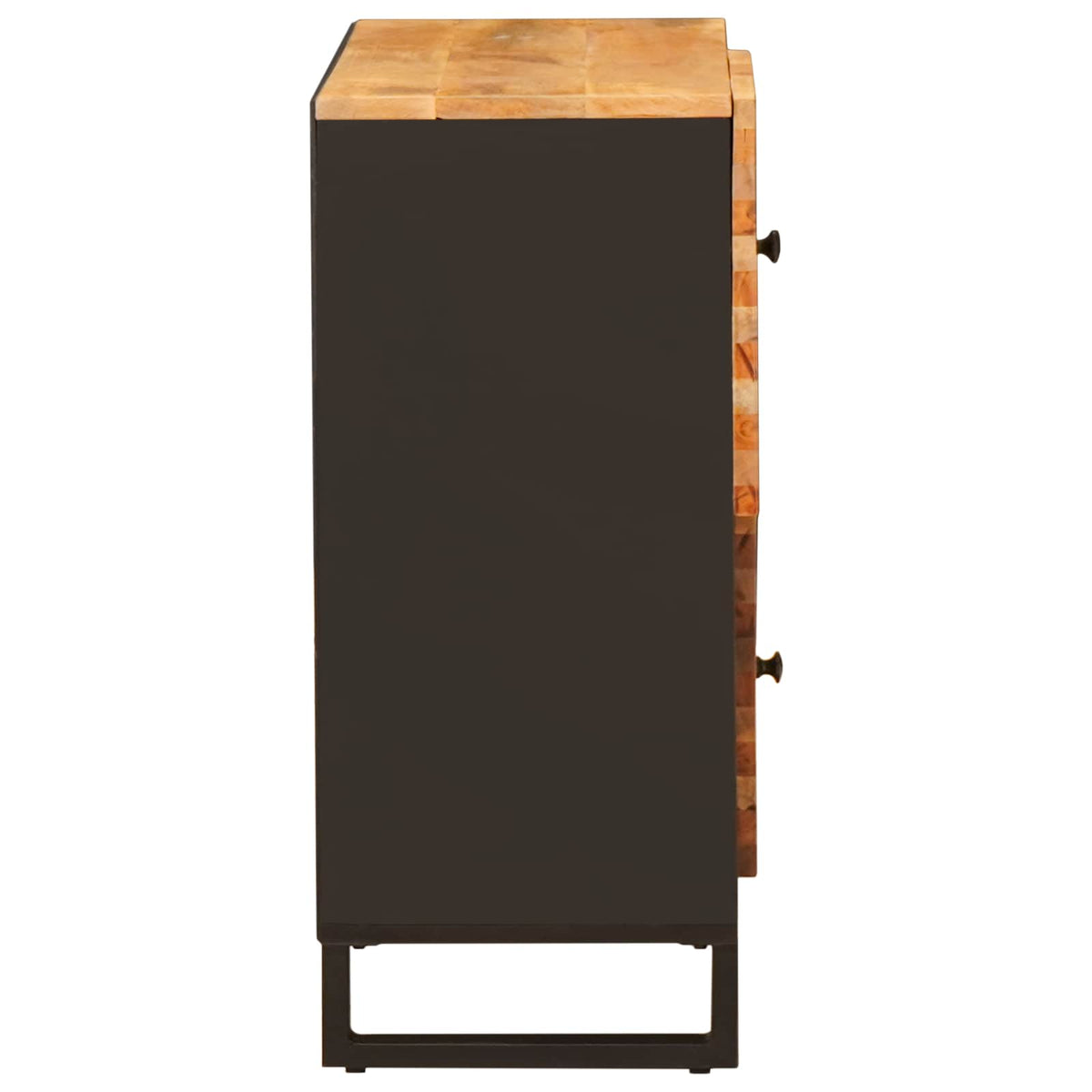 Sideskab Brun 80 x 33 x 75 cm Massivt mangotræ