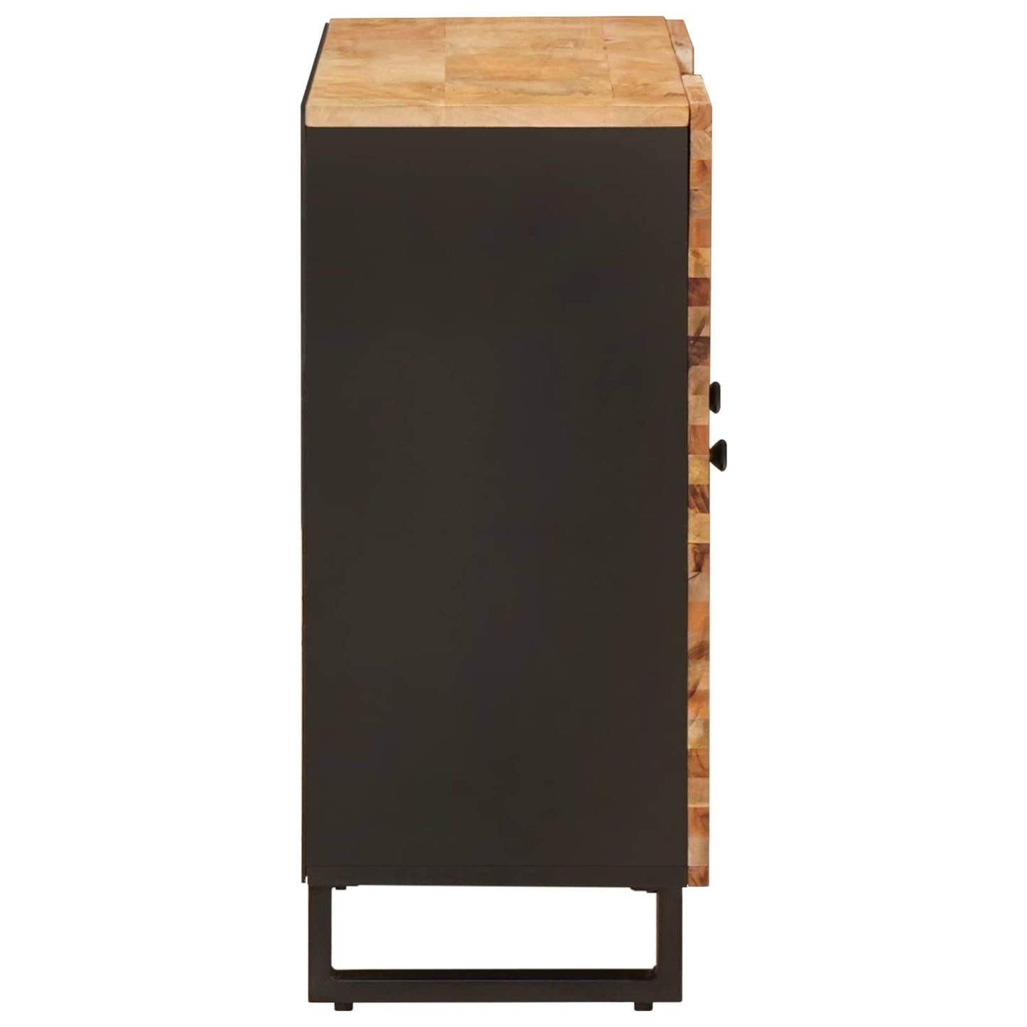 Sideskab med skuffe Brun 90 x 33 x 75 cm Massivt mangotræ