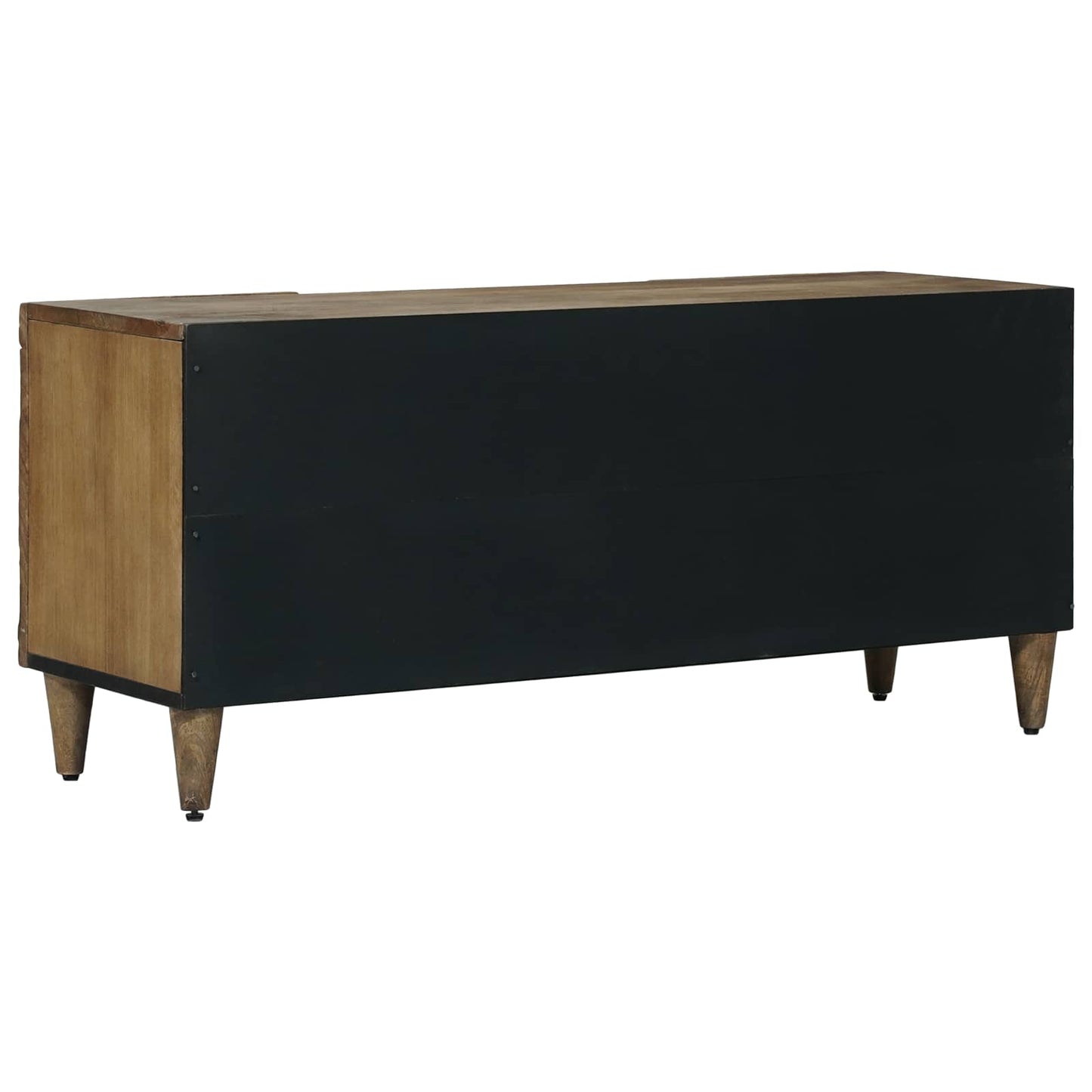 TV-skab Brun 105 x 33 x 46 cm Massivt mangotræ