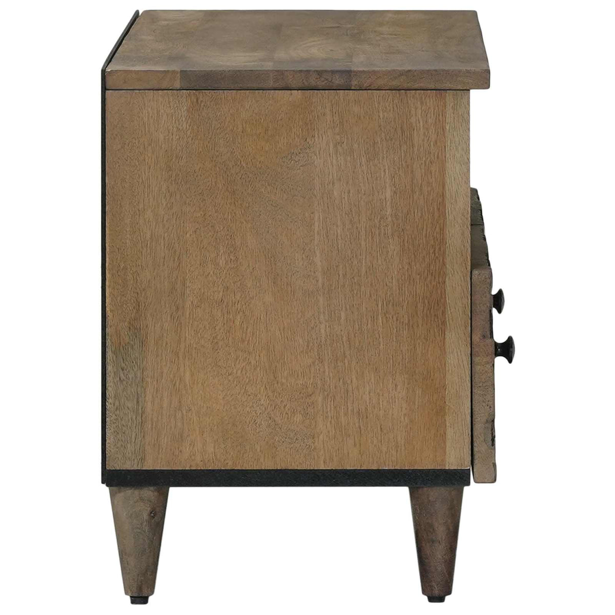 TV-skab Brun 70 x 33 x 46 cm Massivt mangotræ