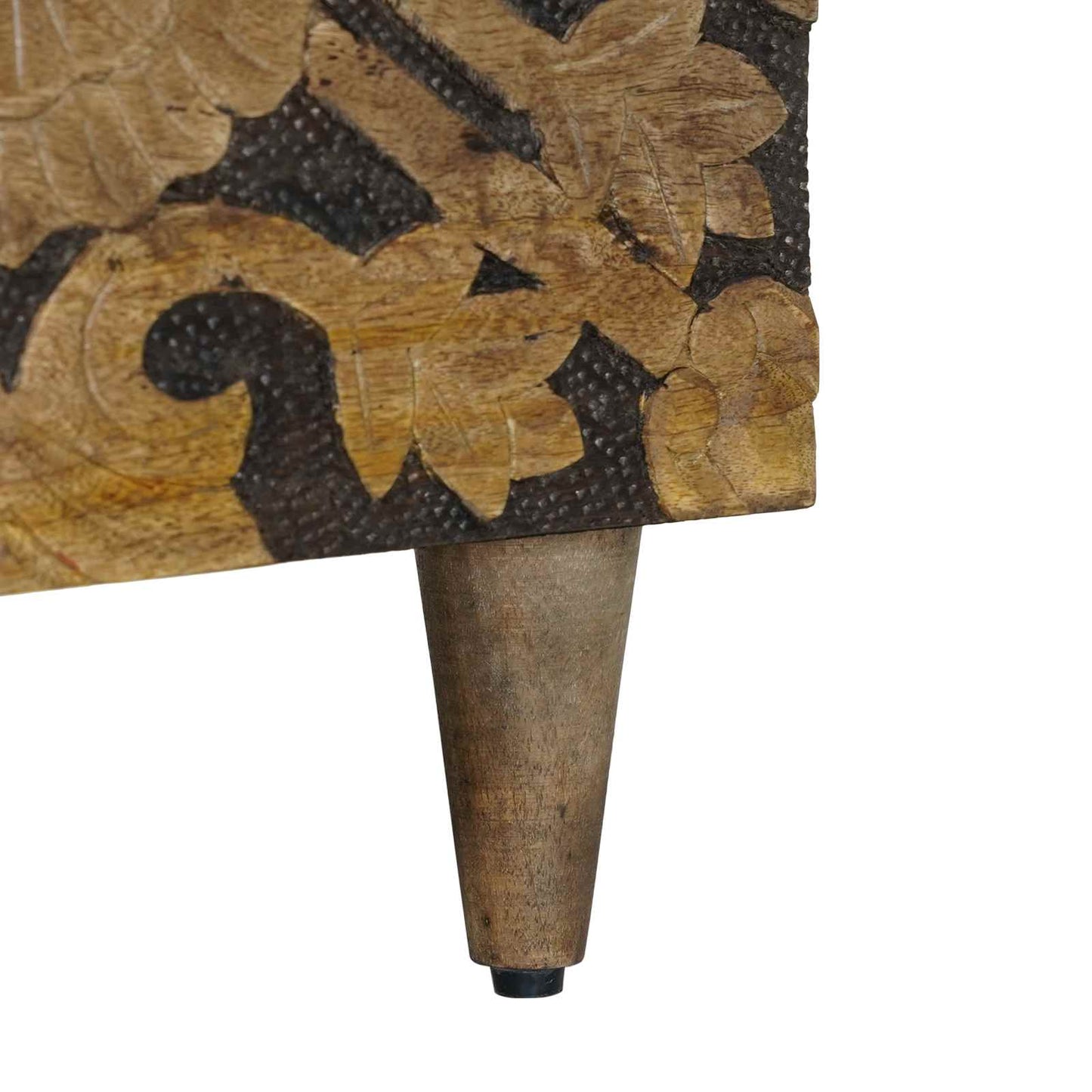 Sofabord Brun 80 x 50 x 40 cm Massivt mangotræ