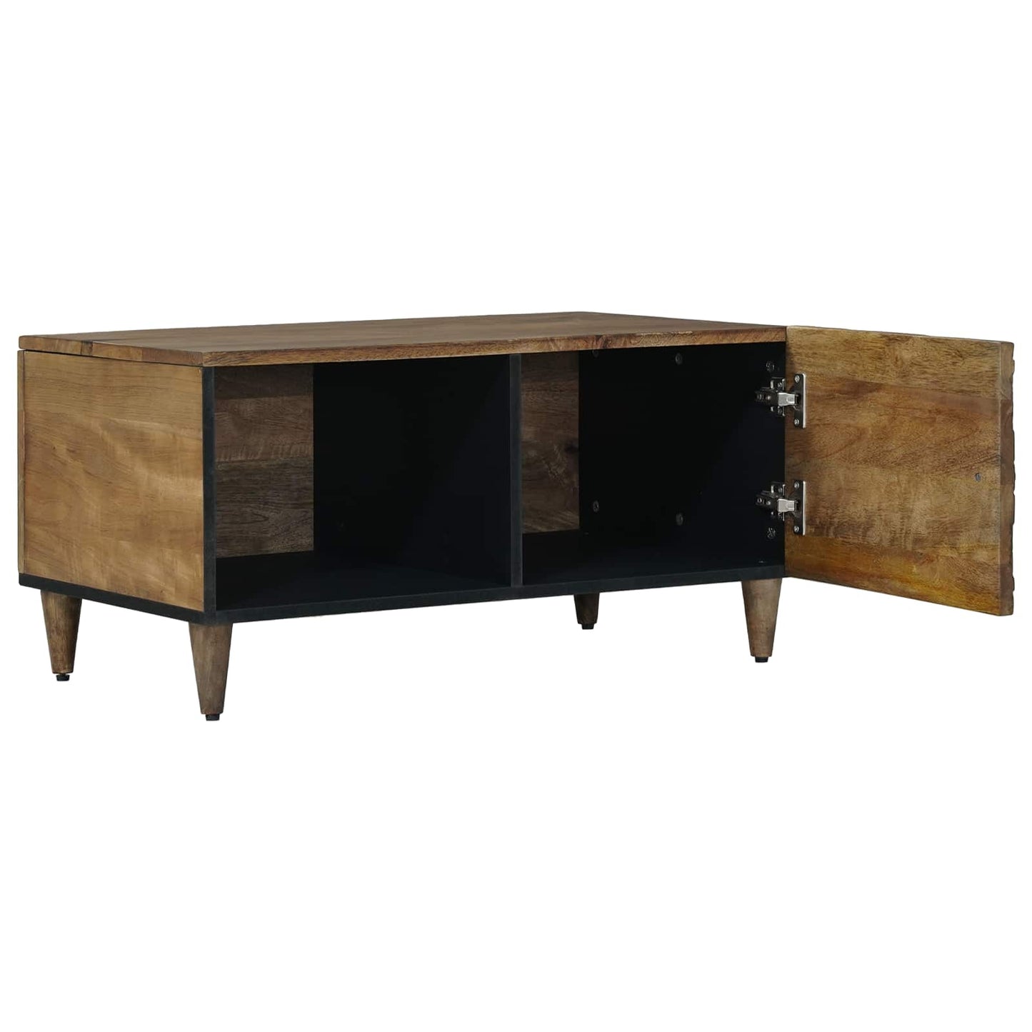 Sofabord Brun 80 x 50 x 40 cm Massivt mangotræ