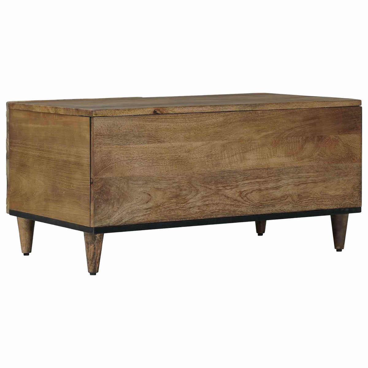 Sofabord Brun 80 x 50 x 40 cm Massivt mangotræ