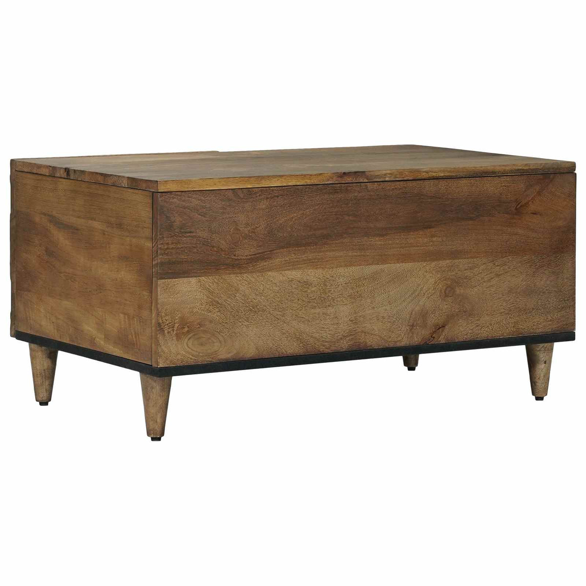 Sofabord Brun 80 x 50 x 40 cm Massivt mangotræ