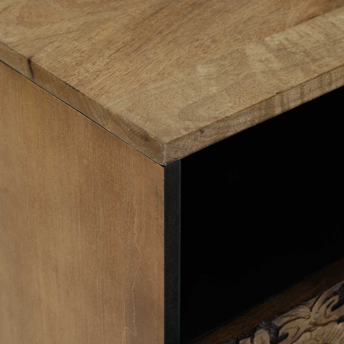 Sengekabinett Brun 50 x 33 x 60 cm Massivt mangotræ