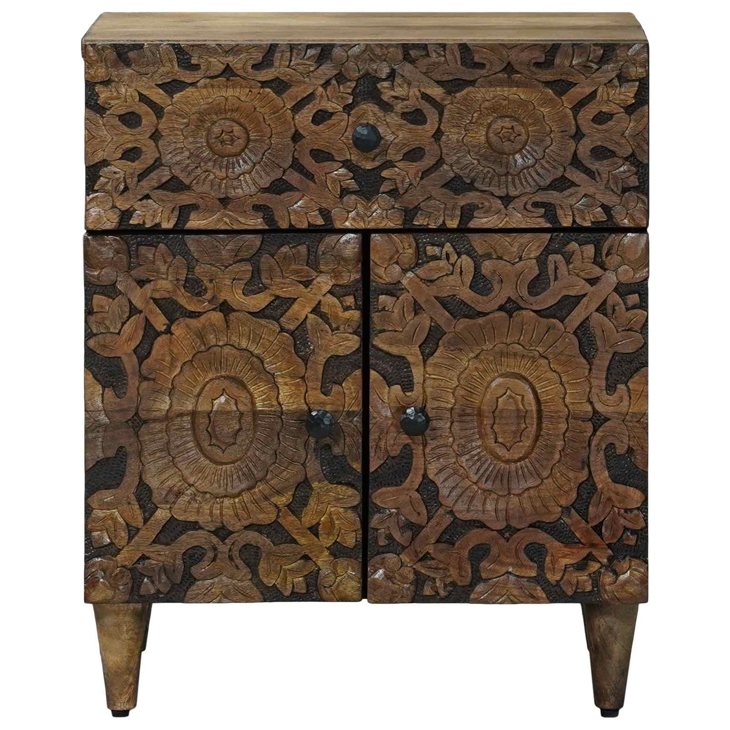 Sengekabinett Brun 50 x 33 x 60 cm Massivt mangotræ