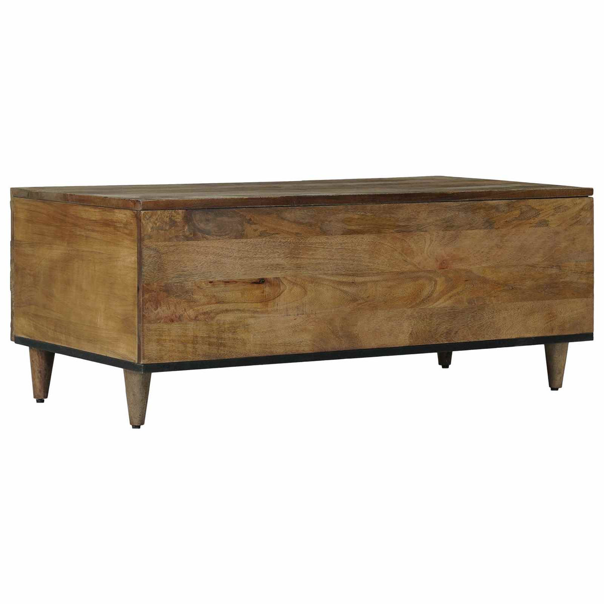 Sofabord Brun 100 x 54 x 40 cm Massivt mangotræ