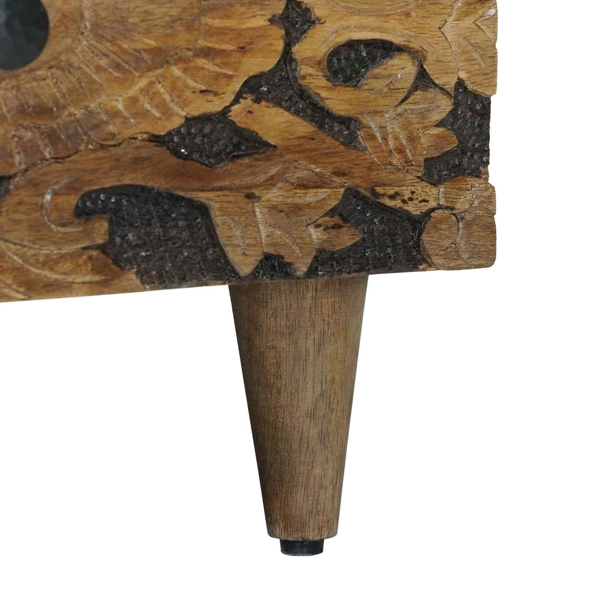 Sofabord Brun 80 x 54 x 40 cm Massivt mangotræ