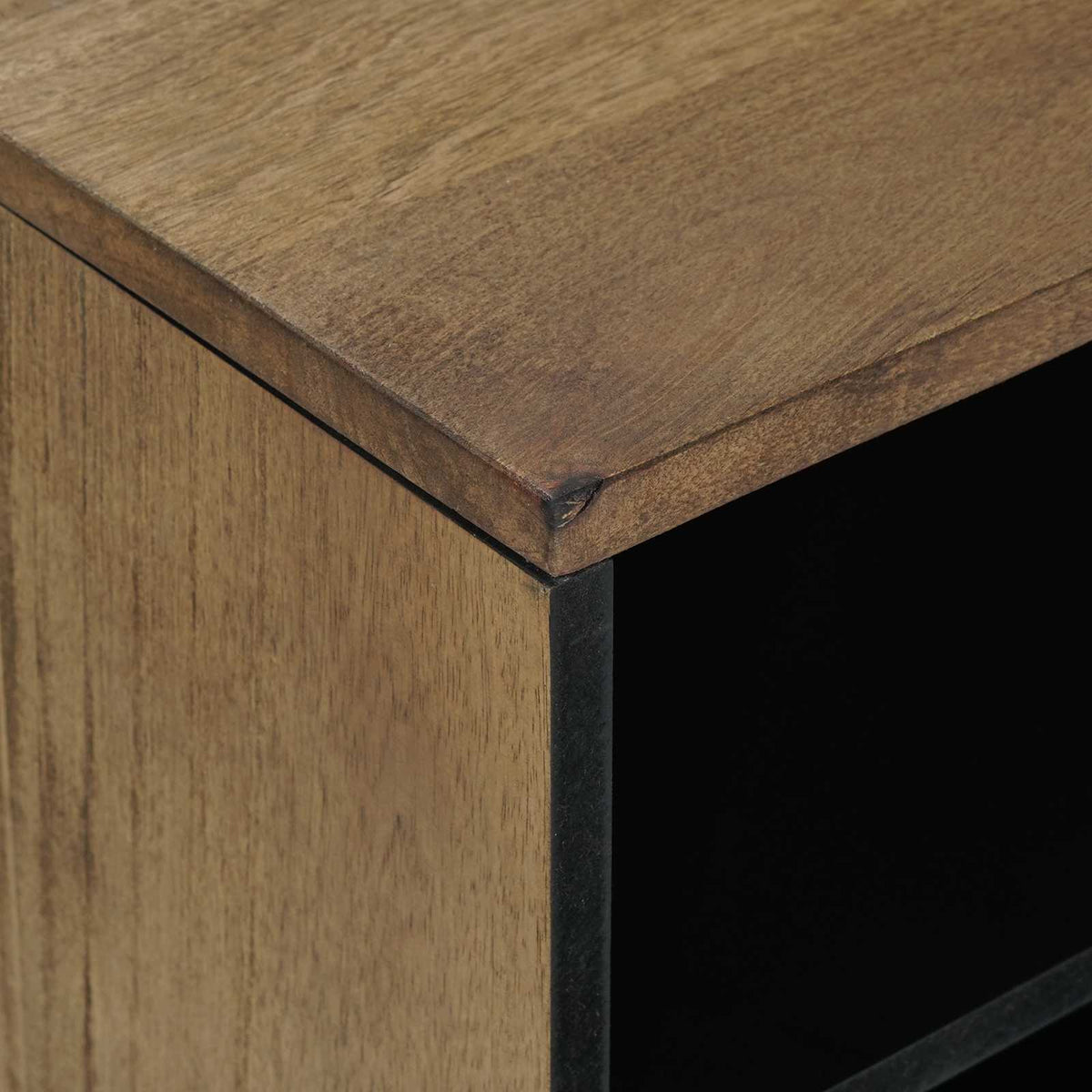 TV-skab Brun 80 x 33 x 46 cm Massivt mangotræ