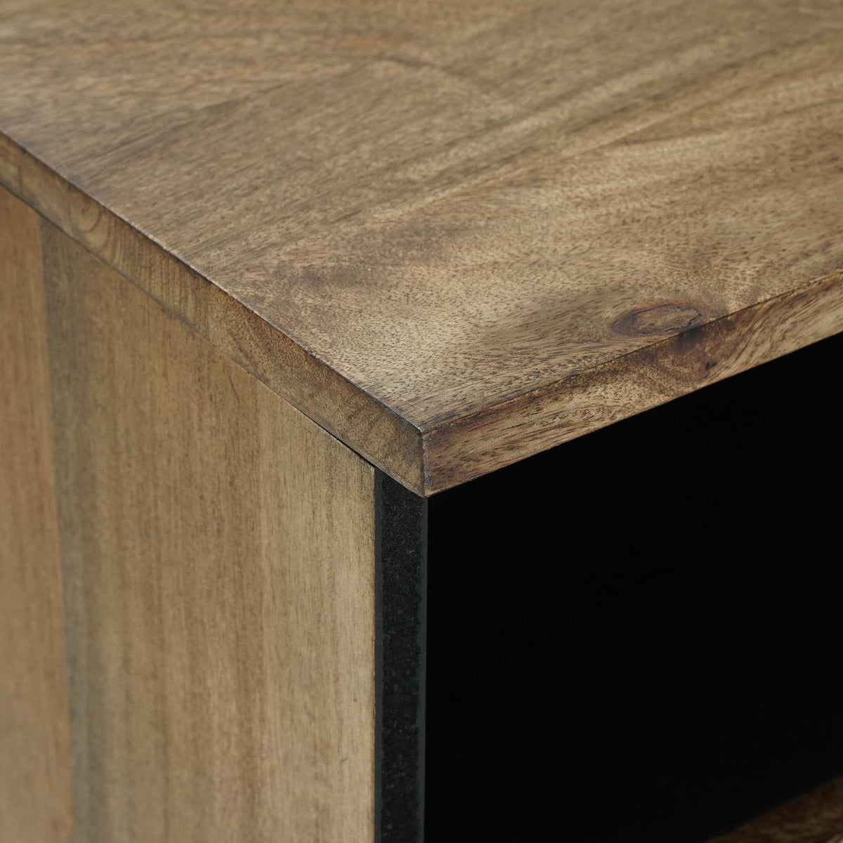 TV-skab Brun 80 x 33 x 46 cm Massivt mangotræ