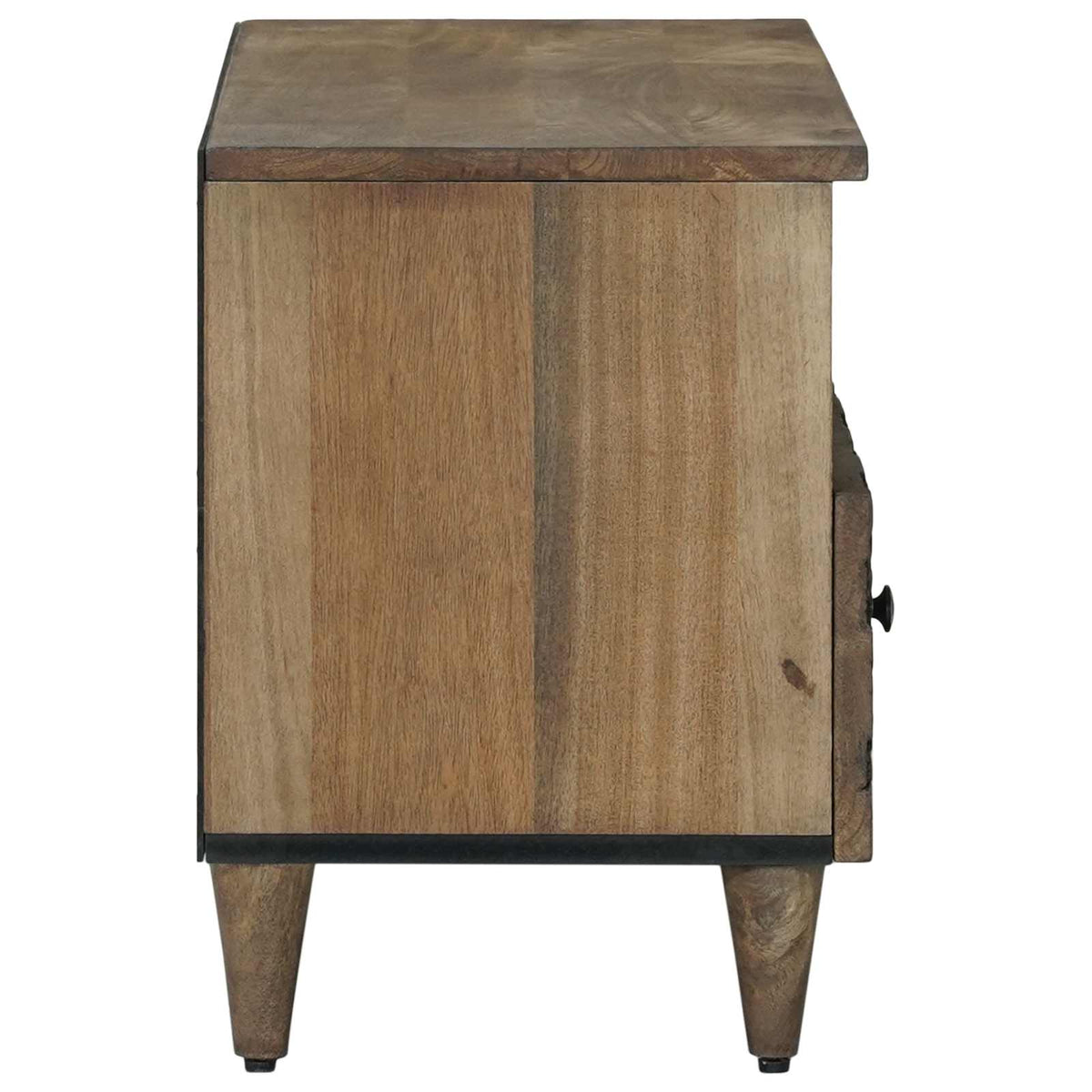TV-skab Brun 80 x 33 x 46 cm Massivt mangotræ