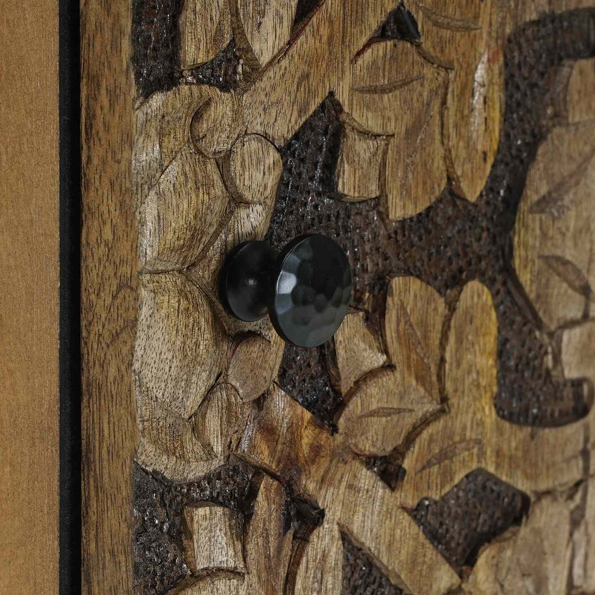 Sideboard med dør Brun 40 x 33,5 x 75 cm Massivt mangotræ