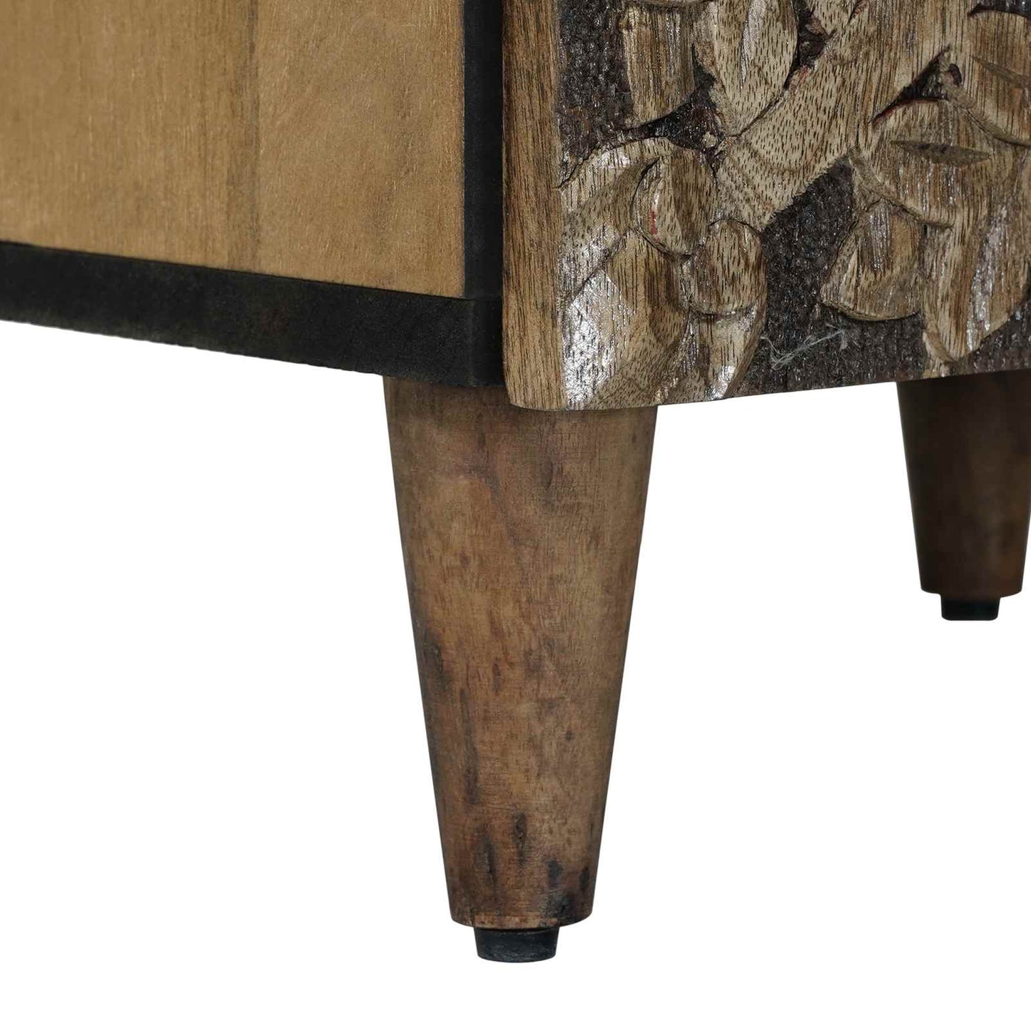 Sideboard med dør Brun 40 x 33,5 x 75 cm Massivt mangotræ
