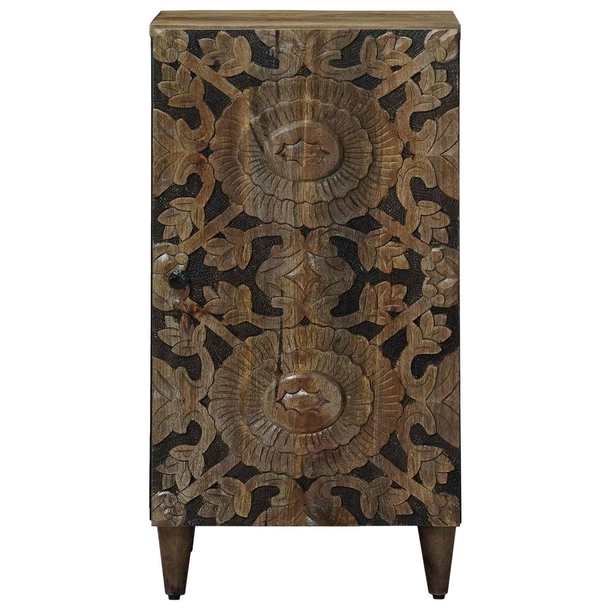 Sideboard med dør Brun 40 x 33,5 x 75 cm Massivt mangotræ