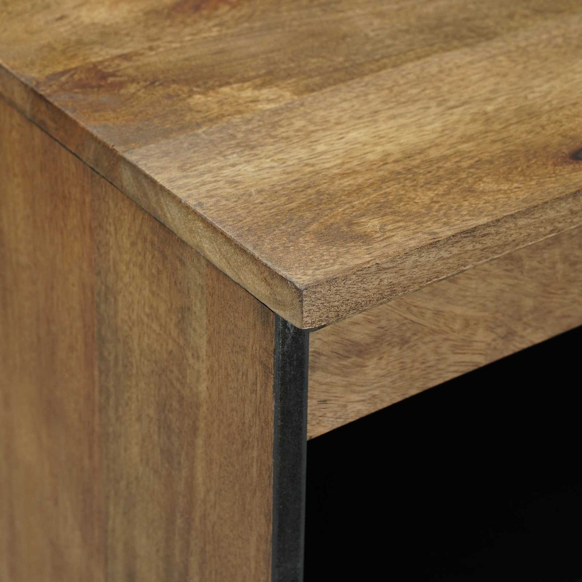 Sideboard med dør Brun 60 x 33,5 x 75 cm Massivt mangotræ
