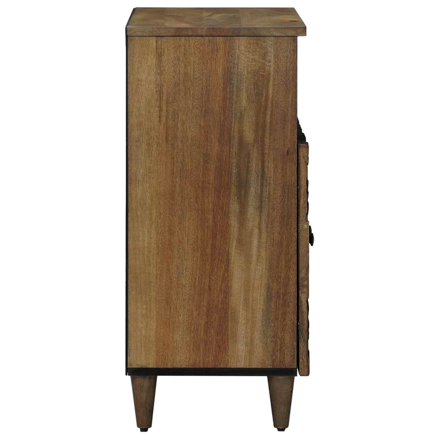 Sideboard med dør Brun 60 x 33,5 x 75 cm Massivt mangotræ