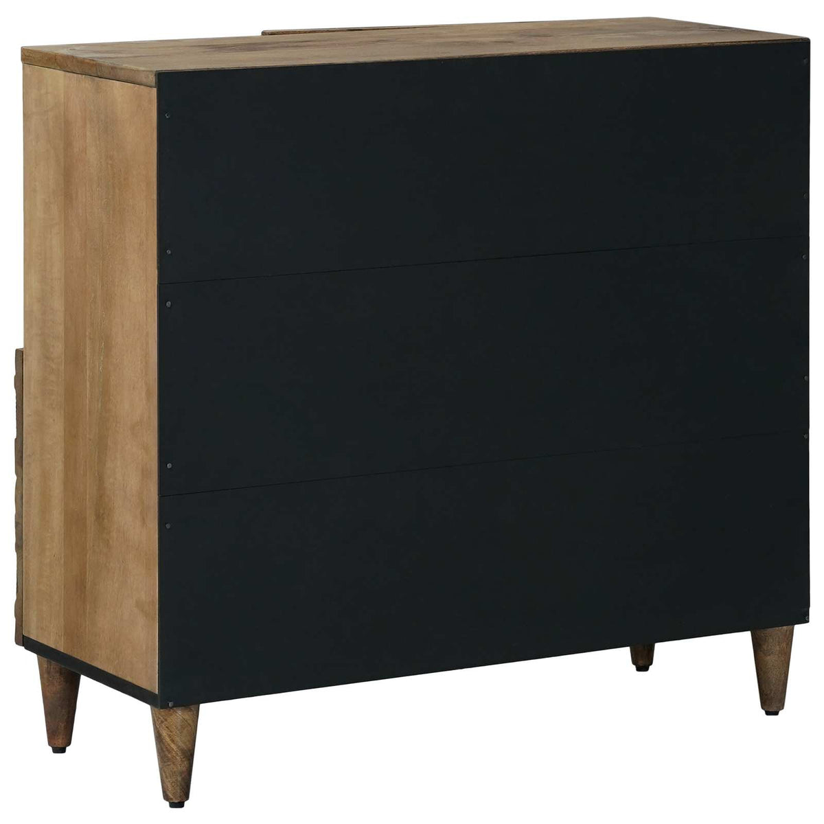 Sideboard med dør Brun 80 x 33,5 x 75 cm Massivt mangotræ
