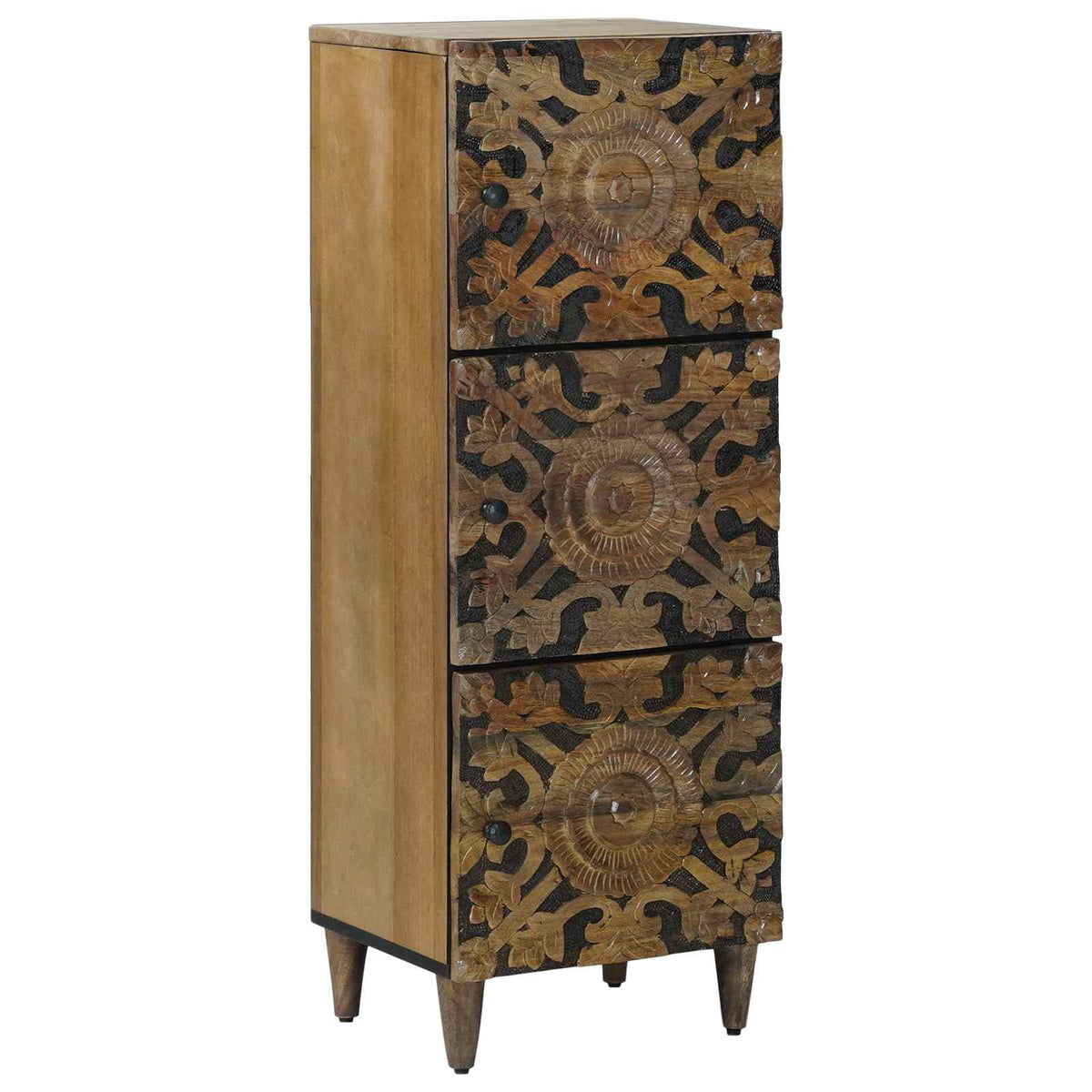 Høj Bord Brun 40 x 33 x 110 cm Massivt mangotræ