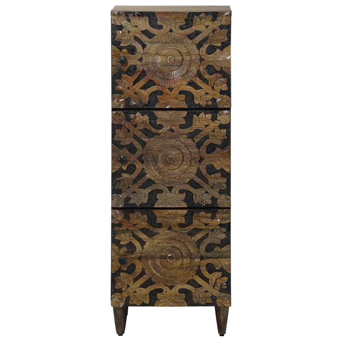 Høj Bord Brun 40 x 33 x 110 cm Massivt mangotræ
