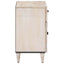 Sengekabinett Hvid 50 x 33 x 60 cm Massivt mangotræ