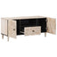TV-skab Hvid 105 x 33,5 x 46 cm Massivt mangotræ