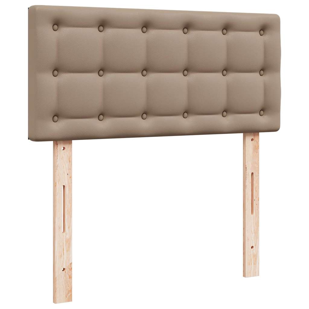 osmannisk sengeramme med madrasser 200x200cm kunstlæder